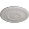 Ekena Millwork Temple Ceiling Medallion (Fits Canopies up to 9 1/4"), Hnd-Painted Ultra Pure White, 24"OD x 1 5/8"P CM24TEUWF - alternate 2